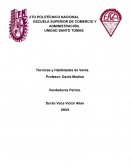 Técnicas y Habilidades de Venta