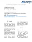 INFORME DE SALIDA ACADEMICA UNIVERSIDAD NACIONAL DE MANIZALES, AQUAMANA Y ASORRECIO