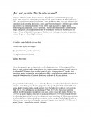 ¿Por qué Dios permite la enfermedad?