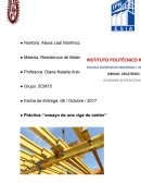 Resistencia de Materiales. Practica