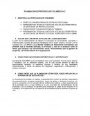 PLANEACION ESTRATEGICA DE COLIBRIES, A.C.