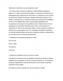 Determinar el ambiente en que se desarrolla el caso?