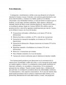 Constipación o estreñimiento