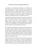 EXCELENTES PROYECTOS, EXCELENTES RESULTADOS