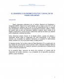 EL DESARROLLO ECONÓMICO POLÍTICO Y SOCIAL EN UN PUEBLO RELIGIOSO