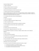 Cuestionario Biologia 3 bimestre