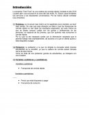 La empresa “Fast Food”