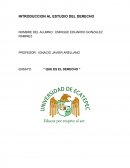 Ensayo Que es el derecho