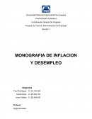 Monografia de Inflación y Desempleo