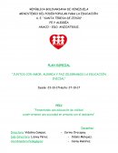 Fomentando una educación de calidad construiremos una sociedad en armonía con el ambiente