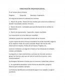 INNOVACIÓN ORGANIZACIONAL.