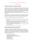 La economía y la administración de empresas