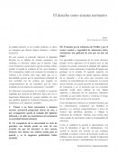 El derecho como sistema normativo