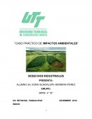 Caso práctico de impactos ambientales