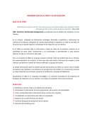 INFORME QUE ES EL CRM Y SU APLICACIÓN