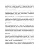 La organización ENSAYO