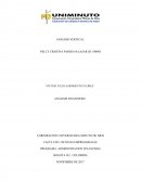 ANÁLISIS FINANCIERO ANÁLISIS VERTICAL