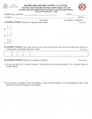 EXAMEN DE DIAGNÓSTICO DE MATEMÁTICAS SEGUNDO GRADO