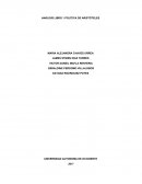 Política de Aristóteles Capítulo 1 Origen del estado y de la sociedad