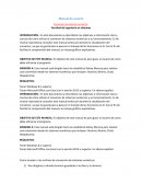 Manual de usuario Conversor de sistemas numérico: Facultad de ingeniería en sistemas
