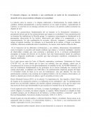 Historia de la Cultura. La relación entre la ciencia y la religión