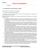 ¿Qué es la adolescencia? Jesús Palacios