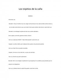 Guion teatral basada en una leyenda. Página 1