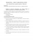 Tema: Valorando Firmas con ganancias negativas o “Bancarrota”