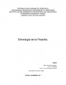 Apceciones de la filosofia