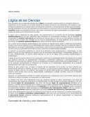 Lógica de las Ciencias