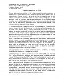 Sexto reporte de lectura