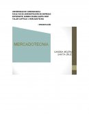 TALLER CAPÍTULO 1 MERCADOTECNIA