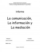 La información y La mediación