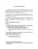 LOS SIGNOS DE PUNTUACIÓN. USO DE LOS SIGNOS DE PUNTUACIÓN