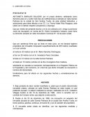 Ejemplo demanda por prescripcion positiva