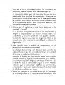 ¿Por qué el curso de comportamiento del consumidor es importante para los estudios en el área de los negocios?