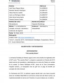 La mercadotecnia: concepto, evolución, naturaleza y tendencias de negocios. Evidencia 1, Delimitación y Antecedentes