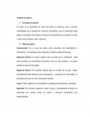 Análisis de precio resumen