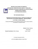 PROPUESTA DE ESTRATEGIAS PARA EL CONTROL DEL MANEJO DE EFECTIVO EN LA ALCALDIA DEL MUNICIPIO “JOSÉ FÉLIX RIBAS