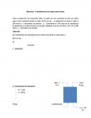 Ejercicio: Transferencia de masa entre fases