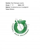 Fundamentos de investigacion. Métodos