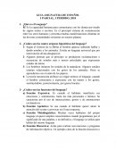 GUIA ASIGNATURA DE ESPAÑOL ¿Qué es el Lenguaje?