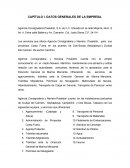 CAPÍTULO I. DATOS GENERALES DE LA EMPRESA