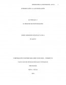 Actividad El proceso de investigación