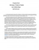 Proyecto Final Liderazgo y Trabajo en Equipo