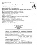 Cuestionario de Don Quijote Capítulo 1-15