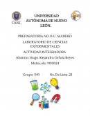 LABORATORIO DE CIENCIAS EXPERIMENTALES ACTIVIDAD INTEGRADORA