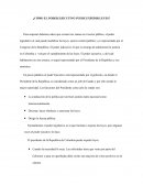 Cómo el poder ejecutivo puede expedir leyes