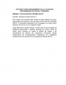 Actividad Curso aseguramiento de la calidad en procesamiento de frutas y verduras