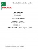 ¿Qué es el equipo de trabajo?